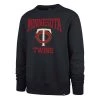 47 Brand Minnesota Twins Team Headline Crewneck Sweatshirt Navy